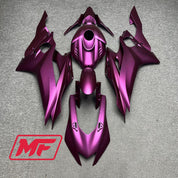 Monster Fairings Full Kit Yamaha YZF R6 17-22 Matte Purple + Windshield + Gas Tank Cover