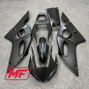 Monster Fairings Full Kit Yamaha R6 98-02 Matte Black + Windshield + Gas Tank Cover
