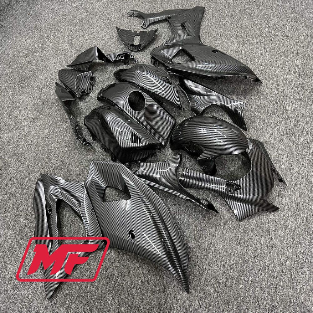 Monster Fairings Full Kit Yamaha R7 21-23 Carbon Fiber Style + Windshield + Gas Tank Cover