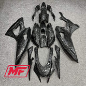 Monster Fairings Full Kit Yamaha R7 21-23 Forged Carbon Fiber Style + Windshield + Gas Tank Cover