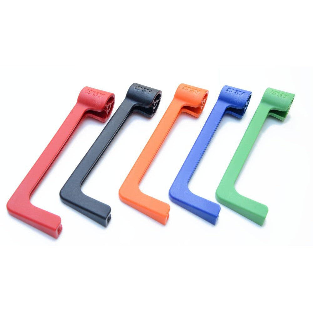 R&G Racing Red Moulded Lever Guard For 2020 Triumph Daytona 765 Moto2 MLG0028RE