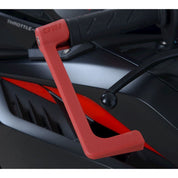 R&G Racing Red Moulded Lever Guard For 2012-2015 Ducati 1199 Panigale