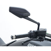 R&G Racing Black Mirror Risers For 2011-2018 Ducati Diavel