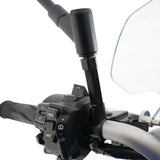 R&G Racing Black Mirror Risers For 2022-2024 Aprilia Tuareg 660