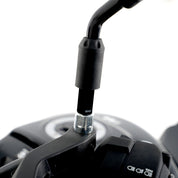 R&G Racing Black Mirror Risers For 2021-2023 Honda PCX 125