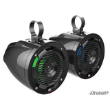 MTX UTV Speakers with LED Lights MUD65PL