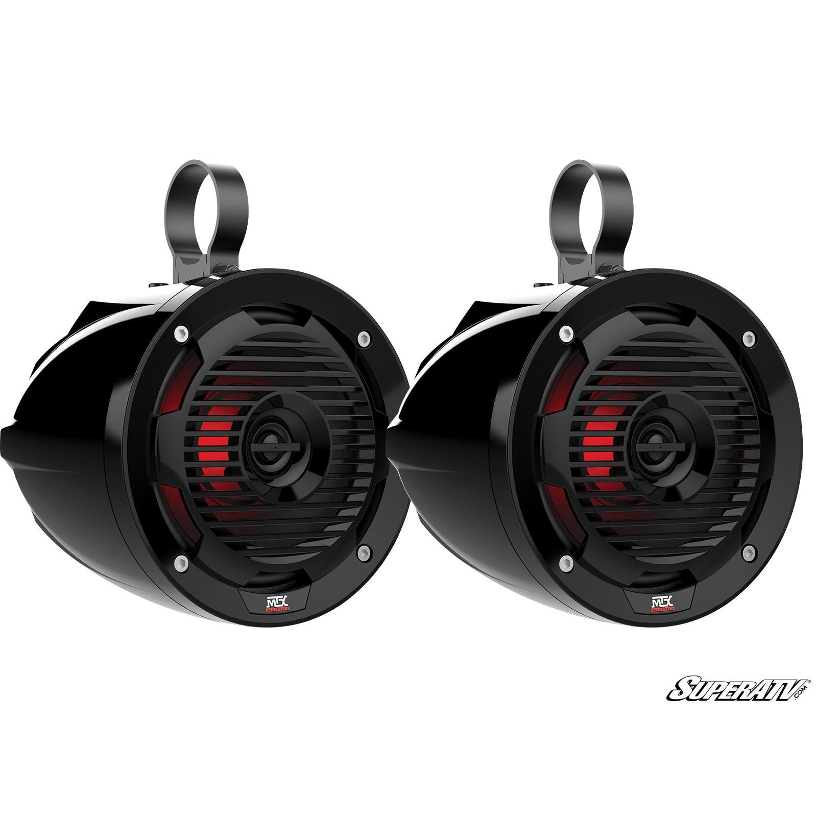 MTX UTV Speakers with LED Lights MUD65PL