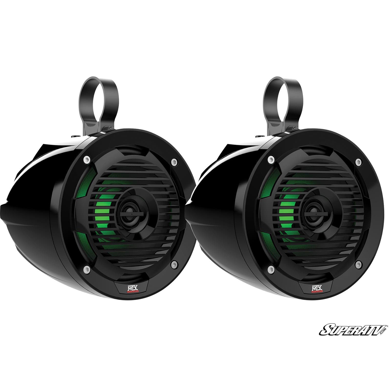 MTX UTV Speakers with LED Lights MUD65PL