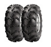 Pair of ITP Mud Lite (6ply) ATV Tires 25x12-9 (2)