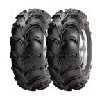 Pair of ITP Mud Lite (6ply) ATV Tires 25x12-9 (2)