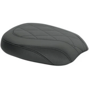 Mustang Wide Tripper Rear Seat Black Diamond 12-17 Harley Davidson Softail Slim