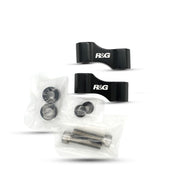 R&G Racing Black Mirror Widener Arms For 2011-2013 Aprilia Dorsoduro 1200 SMV1200