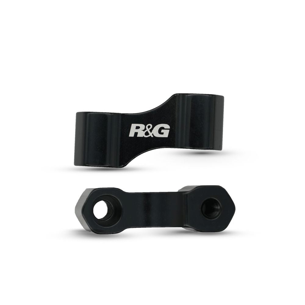 R&G Racing Black Mirror Widener Arms For 2011-2018 Ducati Diavel