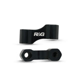 Brazos ensanchadores de espejos R&G Racing negros para Honda PCX 125 (2021-2023)