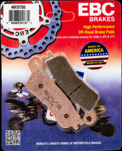 EBC 1 Pair MX-S Offroad Race Brake Pads MPN MXS755