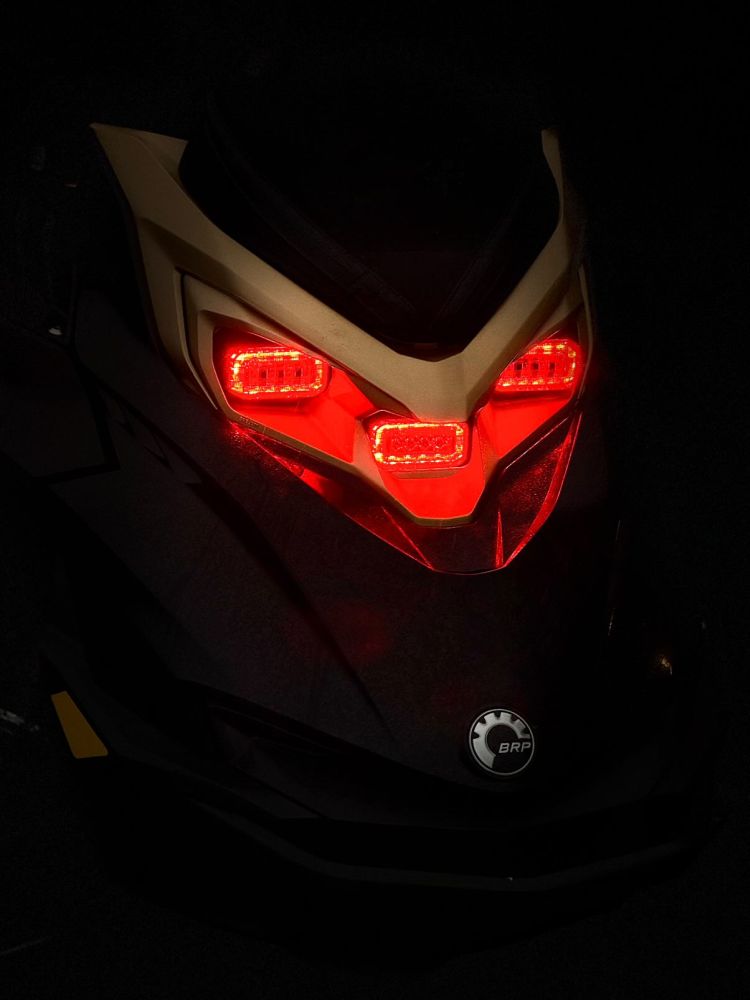 Kintorque Neutrino Omega Complete LED Lighting Set 4-Pack For Ski-Doo / Lynx Snowmobiles