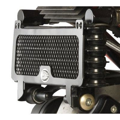 R&G Racing Black Oil Cooler Guard For 2007 Ducati Hypermotard 1100
