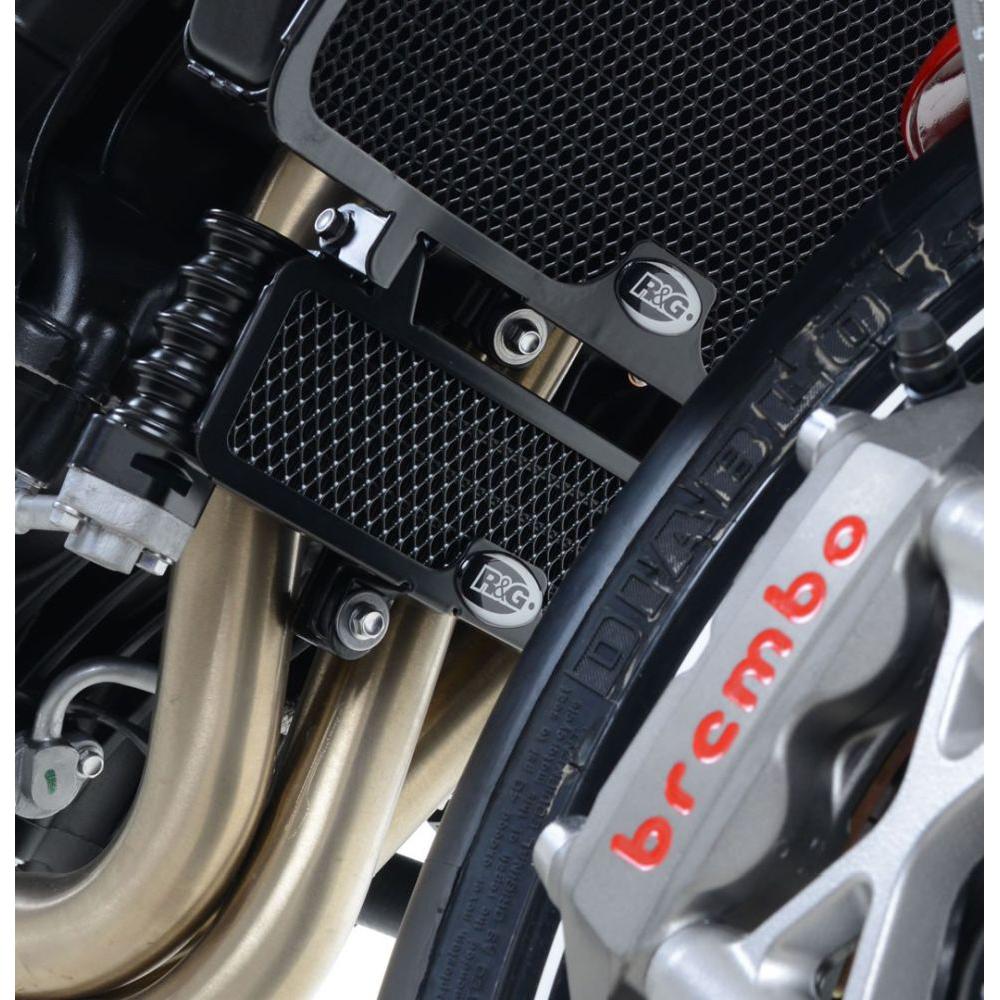 R&G Racing Black Oil Cooler Guard OCG0009BK