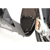 R&G Racing Black Oil Cooler Guard For 2009-2014 Aprilia RSV4 Factory
