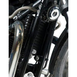R&G Racing Black Oil Cooler Guard For 2006-2012 Triumph Bonneville OCG0013BK