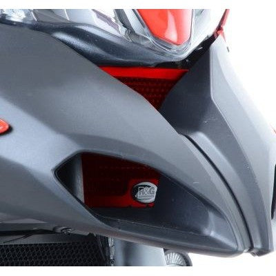 R&G Racing Black Oil Cooler Guard For 2010-2014 Ducati Multistrada 1200