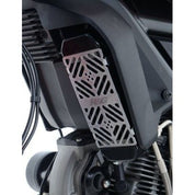 R&G Racing Silver Oil Cooler Guard For 2017-2018 Ducati Monster 797