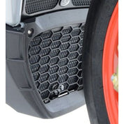 R&G Racing Black Oil Cooler Guard For 2019-2024 Aprilia RSV4 1100 Factory