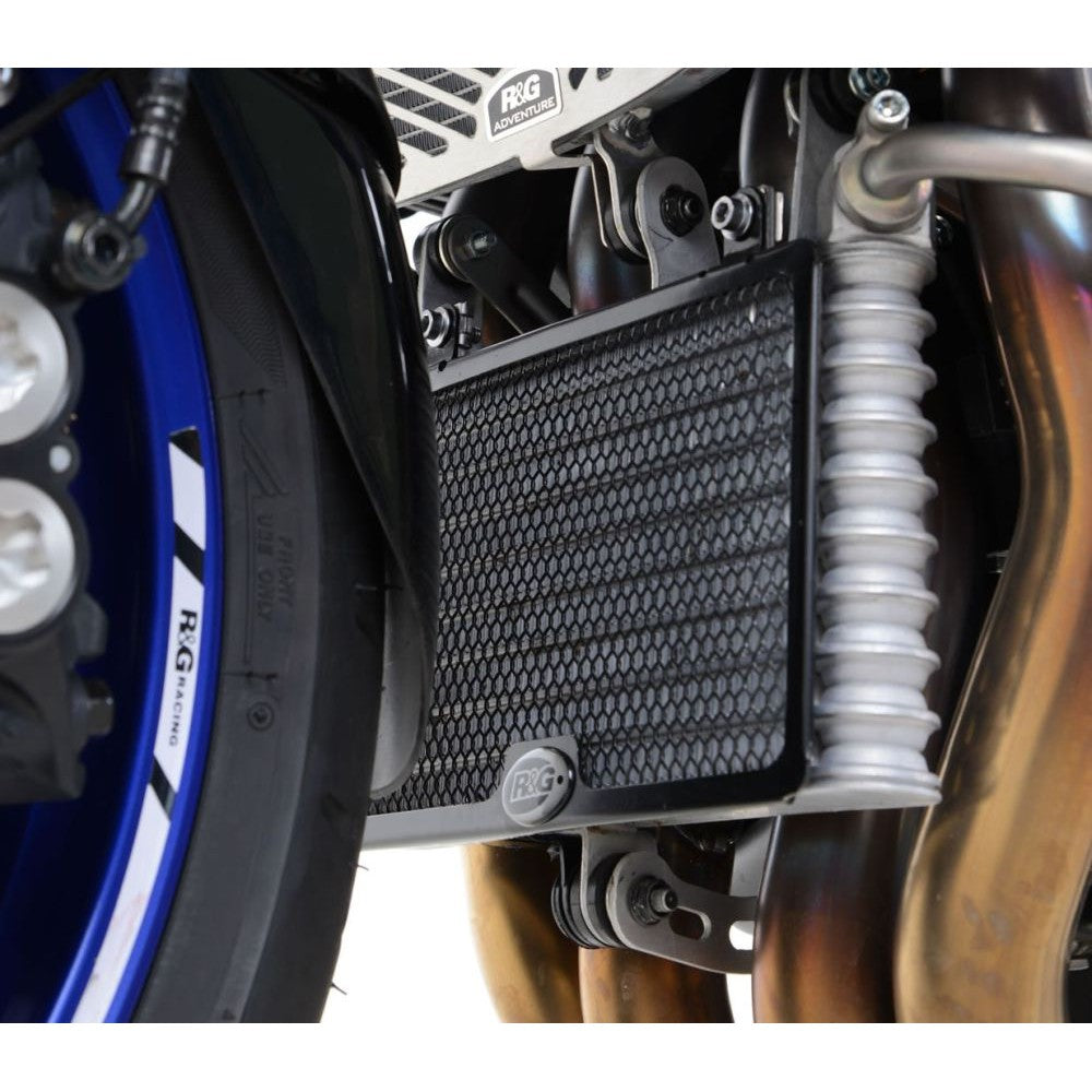 R&G Racing Titanium Oil Cooler Guard For 2017-2021 Yamaha MT-10 SP