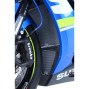 R&G Racing Black Oil Cooler Guard For 2017-2018 Suzuki GSXR1000