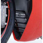 R&G Racing Black Oil Cooler Guard For 2017-2024 Ducati Super Sport S