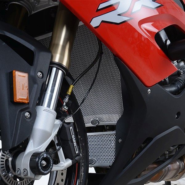 R&G Racing Black Oil Cooler Guard For 2024 BMW M 1000 XR