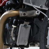 R&G Racing Silver Oil Cooler Guard For 2019-2024 Indian Motorcycles FTR1200