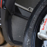 R&G Racing Black Oil Cooler Guard For 2020 MV Agusta Brutale 1000RR