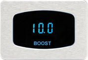 Dakota Digital Odyssey Satin 25 in HG-80 psi Vac/Boost Gauge With Blue Display