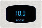 Dakota Digital Odyssey Satin 25 in HG-80 psi Vac/Boost Gauge With Teal Display