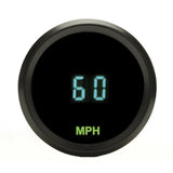 Dakota Digital Odyssey Chrome 3 3/8" Tachometer With Teal Display ODYR-01-6-C