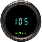 Dakota Digital Odyssey Chrome 2-1/16" Exhaust Gas Temperature Gauge With Teal Display