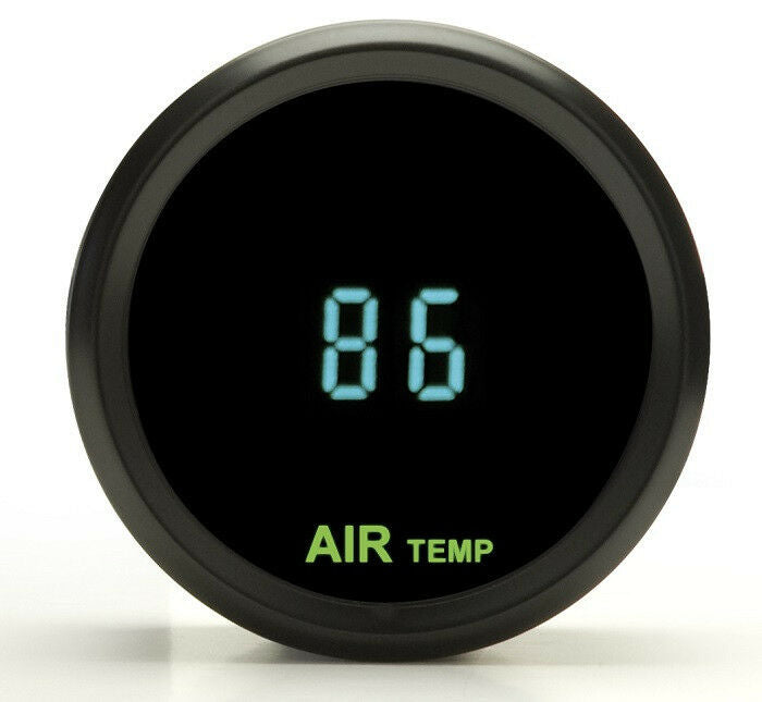 Dakota Digital Odyssey Chrome 2-1/16" Amp Temperature Gauge With Teal Display