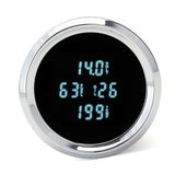 Dakota Digital Odyssey Chrome 2-1/16" Air Pressure Gauge With Teal Display