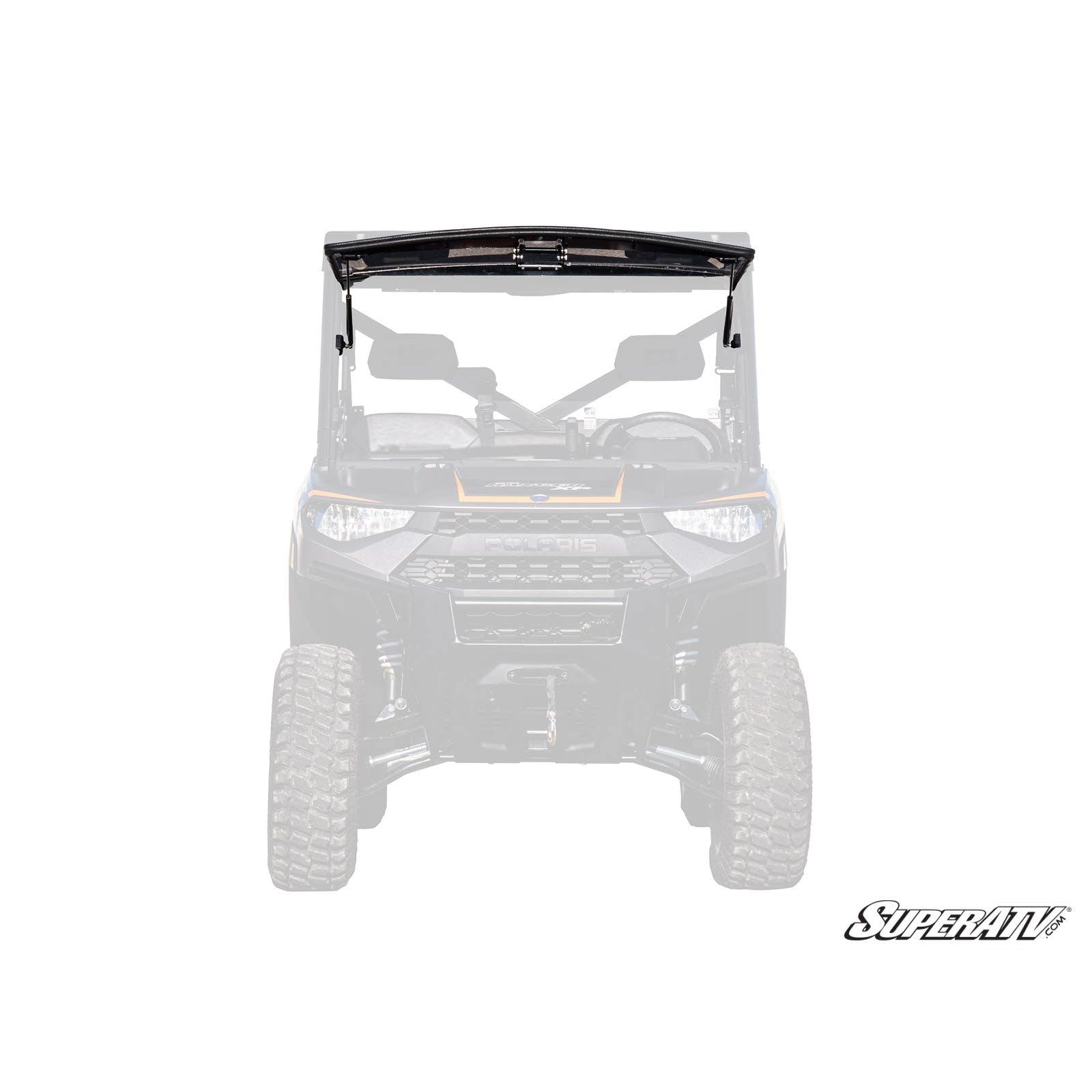 SuperATV Polaris Ranger XP 1000 2019+ Scratch Resistant Flip Windshield FWS-P-RAN-001-70