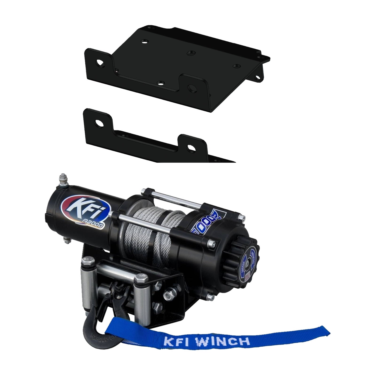 KFI Winch & Mount Kits for 2025-2026 Kawasaki Brute Force 450