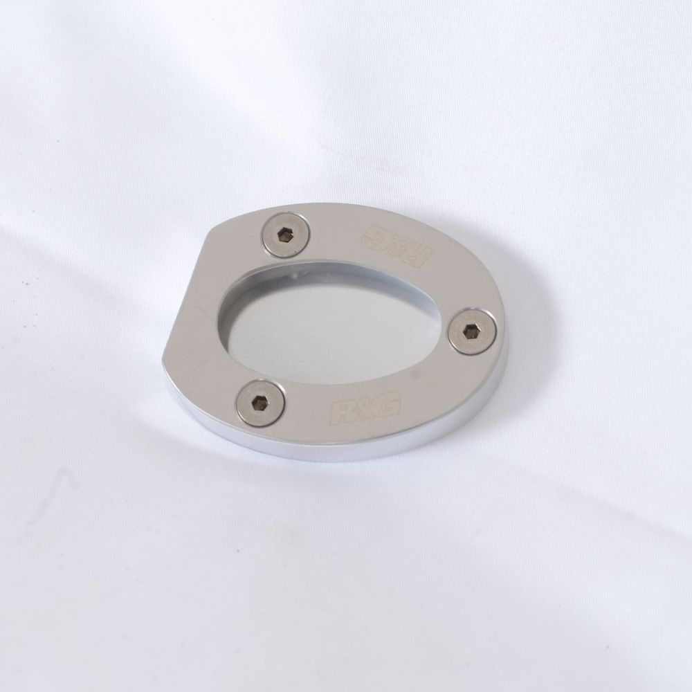 R&G Racing Silver Kickstand Shoe For 2016-2017 Kawasaki Ninja 300 EX300