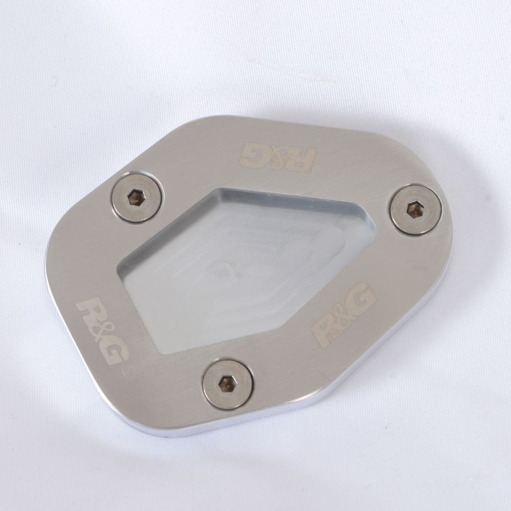 R&G Racing Silver Kickstand Shoe For 2007-2009 Triumph Tiger 1050 PKS0005SI