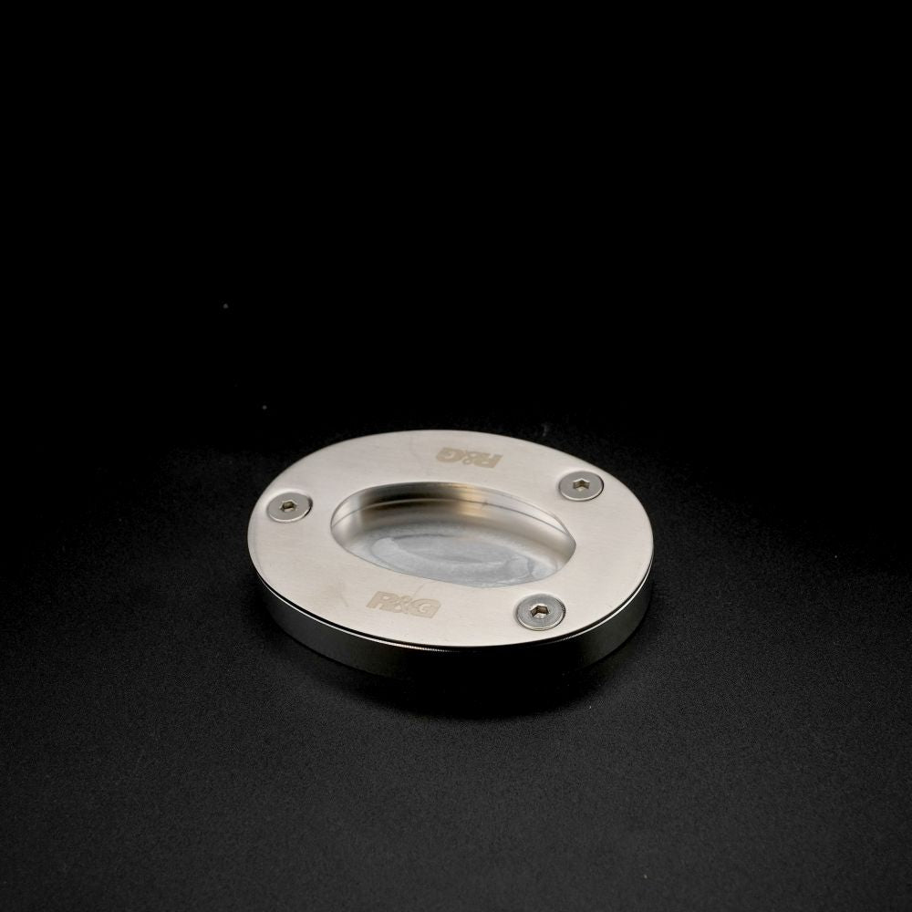 R&G Racing Silver Kickstand Shoe For 2016-2023 Kawasaki Versys 650 KLE650 ABS