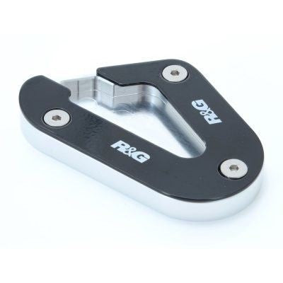 R&G Racing Silver Kickstand Shoe For 2003-2004 Suzuki GSXR1000 PKS0046SI