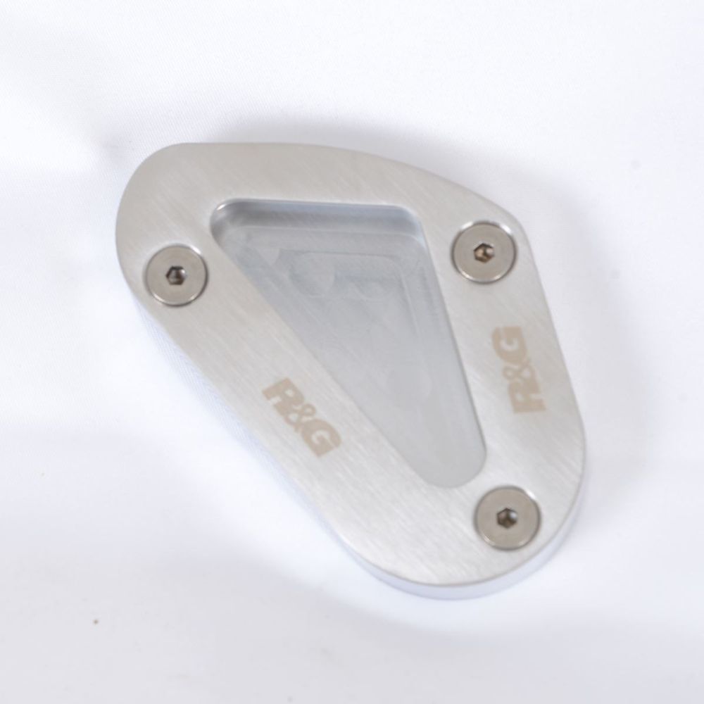 R&G Racing Silver Kickstand Shoe For 2017-2018 Suzuki GSXR1000