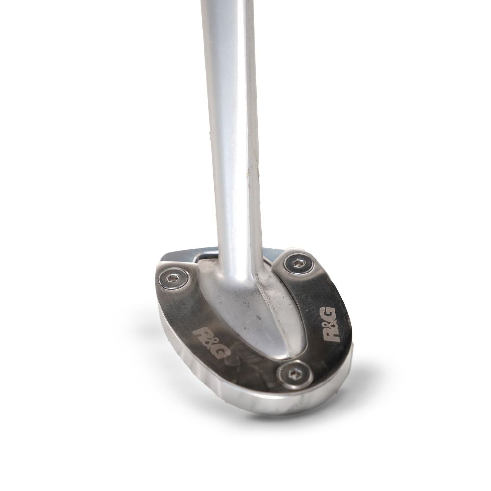 R&G Racing Silver Kickstand Shoe For 2006-2012 Triumph Daytona 675