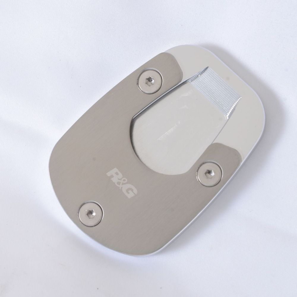 R&G Racing Silver Kickstand Shoe For 2021-2024 Suzuki GSX-S 950