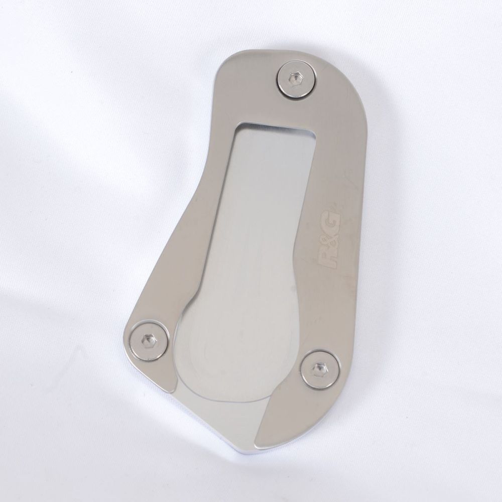 R&G Racing Silver Kickstand Shoe For 2014-2015 BMW R1200RT