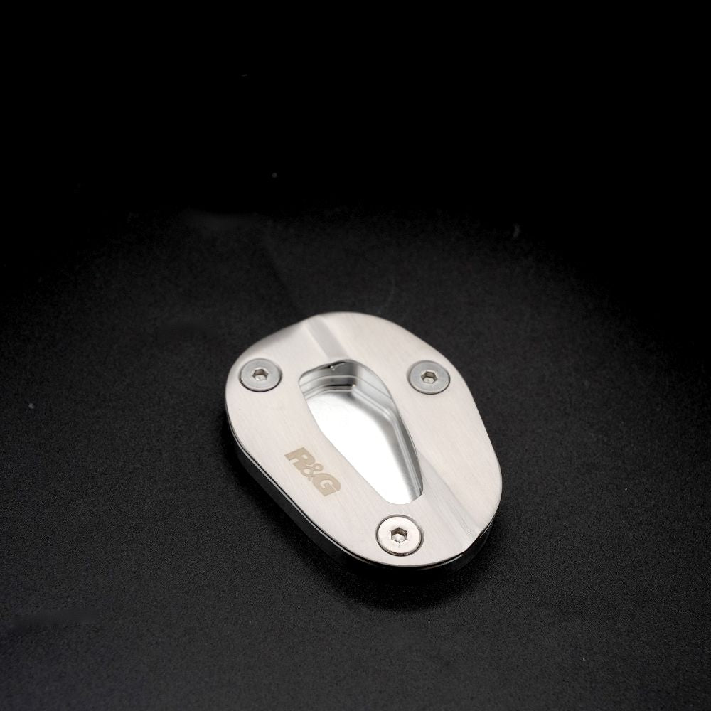 R&G Racing Silver Kickstand Shoe For 2017-2020 Yamaha YZF R6 PKS0105SI